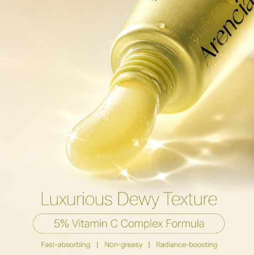Arencia Vitamin C Booster Shot Serum with Glutathione, Niacinamide and Vitamin E